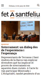Mobile Screenshot of fetasantfeliu.cat